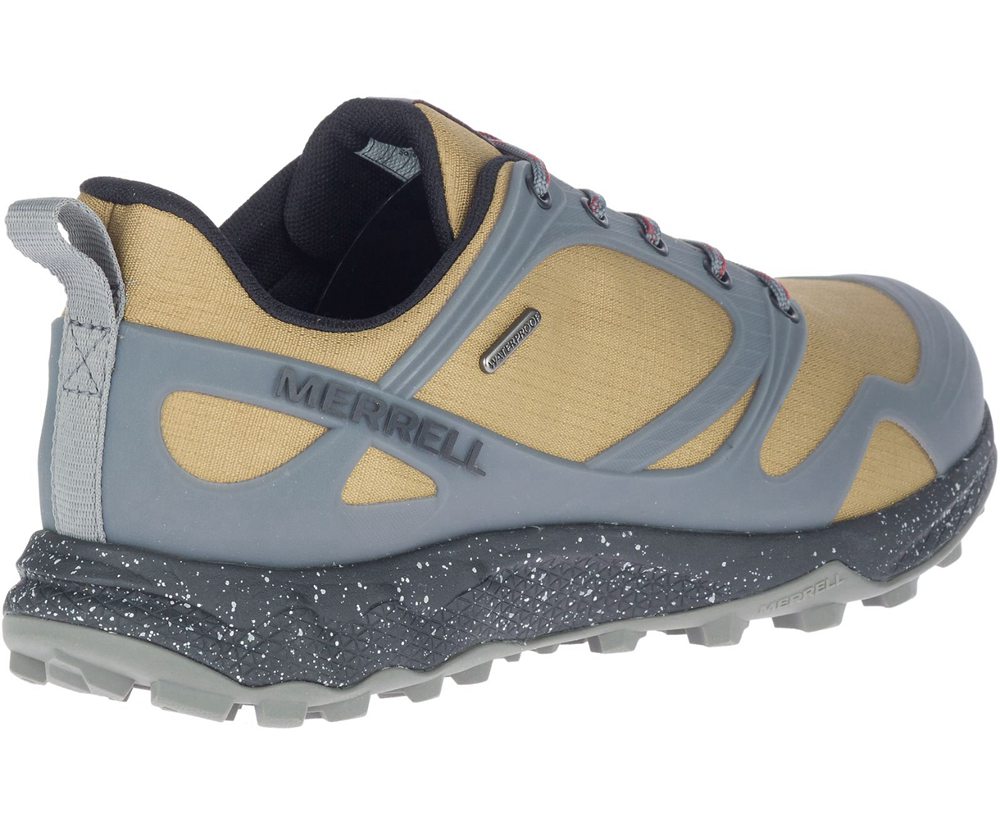 Merrell Vandresko Herre - Altalight Waterproof - Gul/Grå - KLG547061